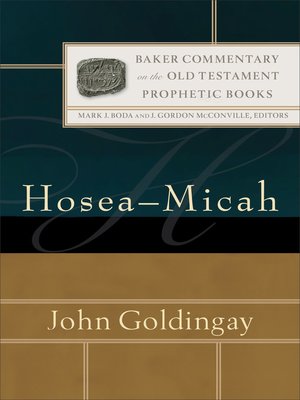 cover image of Hosea-Micah